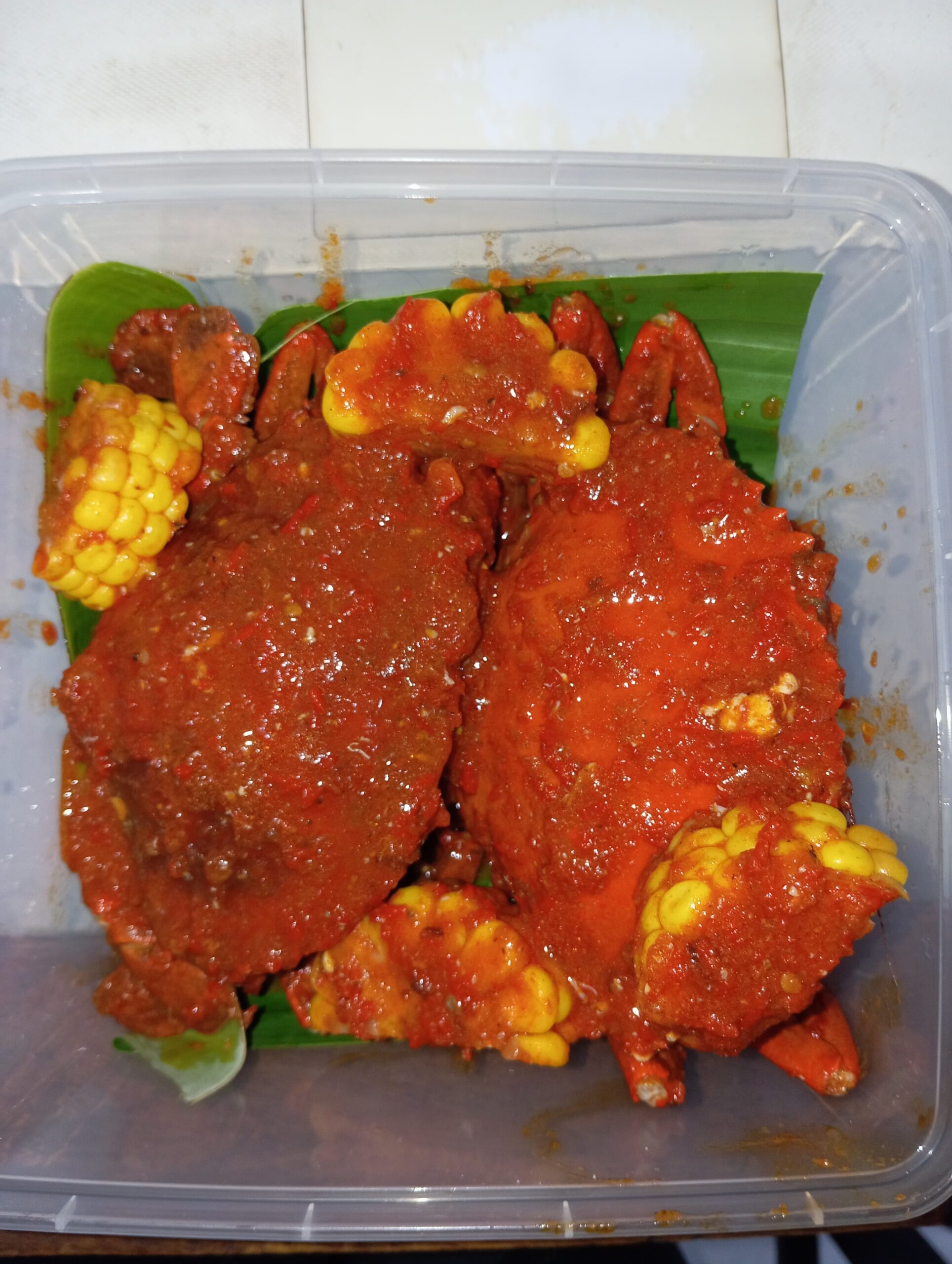 Kepiting Saus Padang